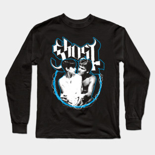 Ghost (Blue) Long Sleeve T-Shirt