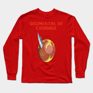 Digimental of Courage Long Sleeve T-Shirt