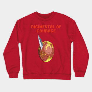 Digimental of Courage Crewneck Sweatshirt