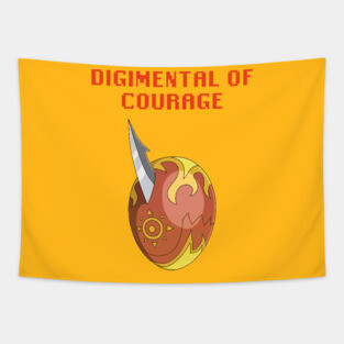 Digimental of Courage Tapestry