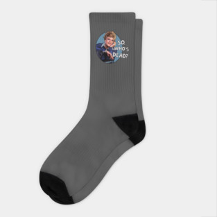 Jessica Fletcher - so who's dead? Murder She Wrote Socks