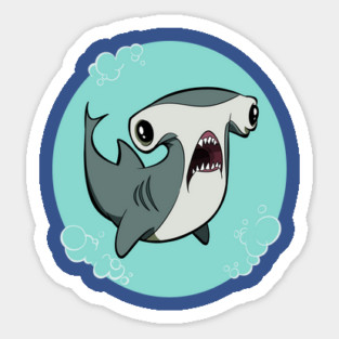 Hammerhead Shark Sticker