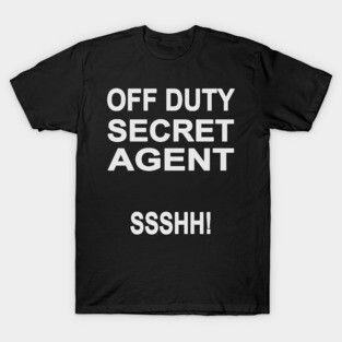 Secret agent costume - lazy costume T-Shirt