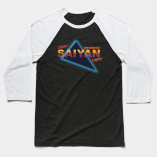 80's Super Saiyan Legacy - Dragon Ball Baseball T-Shirt