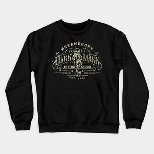 Morsmordre Dark Mark Tattoo Studio 1967 Crewneck Sweatshirt