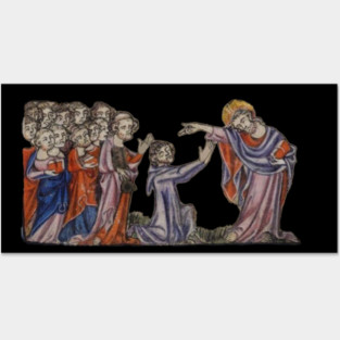 Medieval Christ Posters and Art