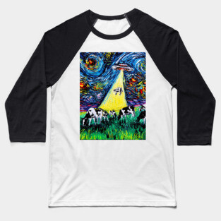 van Gogh Was Never Abducted Baseball T-Shirt