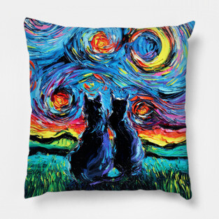 van Gogh's Cats Pillow