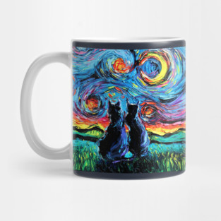van Gogh's Cats Mug