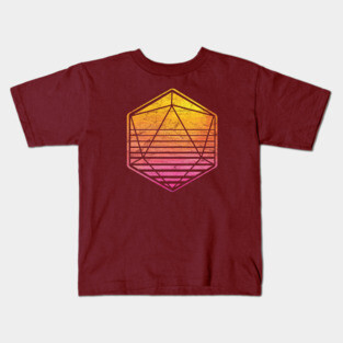 Vintage D20 Kids T-Shirt