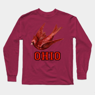 Vintage Style Ohio Cardinals Long Sleeve T-Shirt