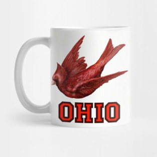 Vintage Style Ohio Cardinals Mug