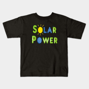 Solar Power Kids T-Shirt