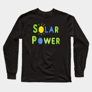 Solar Power Long Sleeve T-Shirt