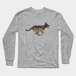 Cute Belgian Malinois | Belgian Shepherd Dog Long Sleeve T-Shirt