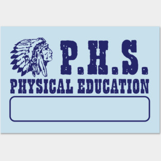 P.H.S. Physical Education Posters and Art