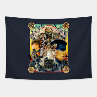 Mad Max Fury Road Poster Tapestry
