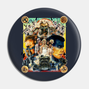 Mad Max Fury Road Poster Pin