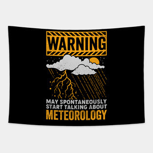 Meteorology Weather Forecaster Meteorologist Gift Tapestry