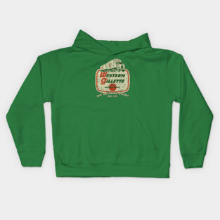 Western Gillette Motor Freight 1956 Kids Hoodie