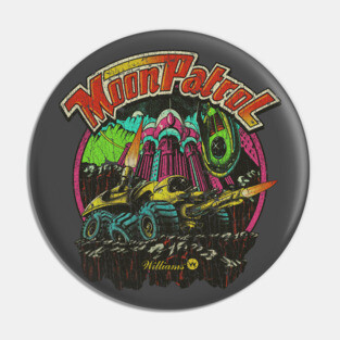 MoonPatrol 1982 Pin