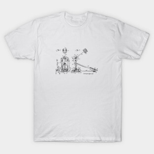 Awesome Gift For The Drummer Vintage Drum Beat Patent Print 1951 T-Shirt