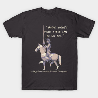 Don Quixote Quote T-Shirt