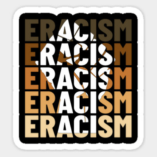 Eracism Erase Racism Black Lives Matter Magnet