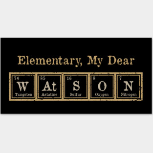 Elementary, My Dear Watson Posters and Art
