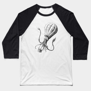 Octopus Baseball T-Shirt