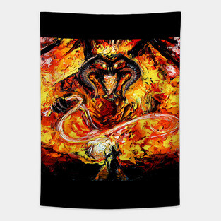 van Gogh Never Passed Tapestry