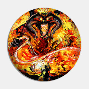 van Gogh Never Passed Pin