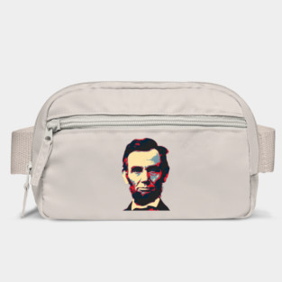 Abraham Lincoln Hope Style Pop Art Bag