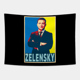 Volodymyr Oleksandrovych Zelensky Tapestry