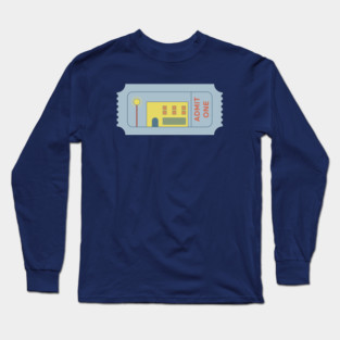 Peculiar Building Ticket Long Sleeve T-Shirt