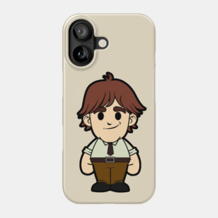 Jim Halpert The Office Chibi Phone Case