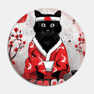 Sushi Cat Pin