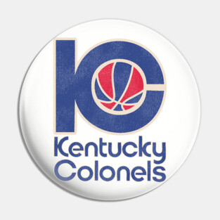 Retro Defunct Kentucky Colonels Basketball Team Pin