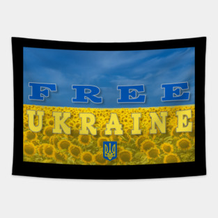 Free Ukraine Tapestry