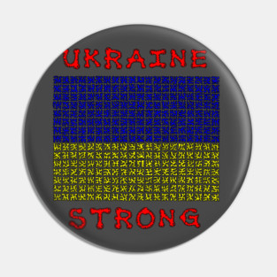 Ukraine Strong Pin