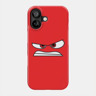 Anger (Inside Out) Face Only Phone Case