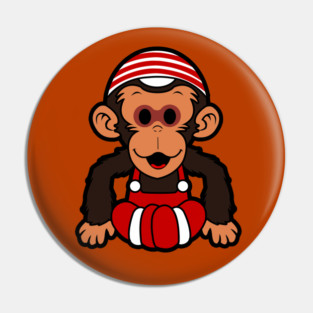 Cute Chim Chim Speed Racer Monkey Pin