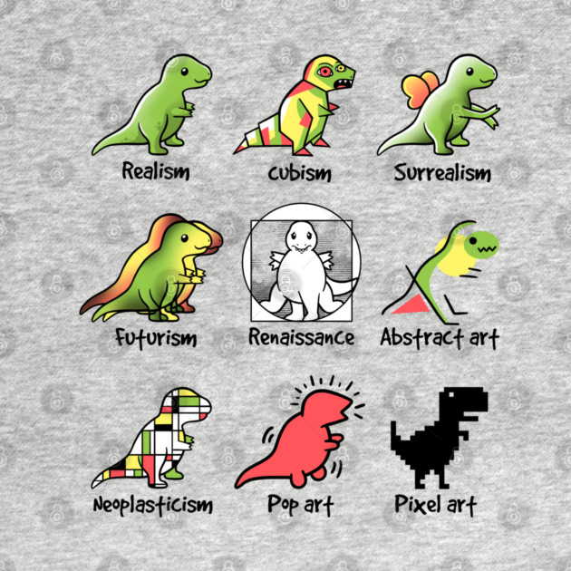 t-rex art by NemiMakeit