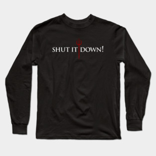 Gordon Ramsay, shut it down Long Sleeve T-Shirt