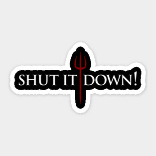 Gordon Ramsay, shut it down Sticker