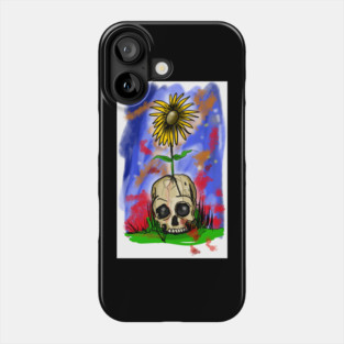 Ukrainian sunflowers seeds for grandma Phone Case