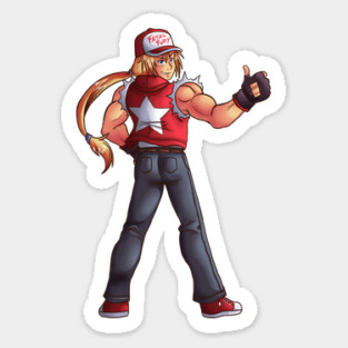 Terry Bogard from FATAL FURY Sticker