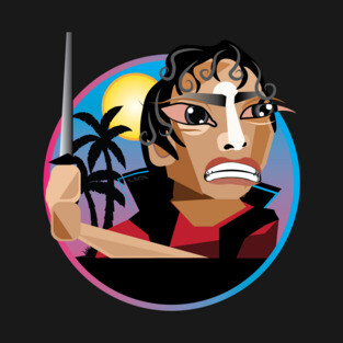 Miami Minutes: Main Podcast Logo (by Raziel) (Sans Text) T-Shirt