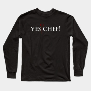 Gordon Ramsay, Yes Chef Long Sleeve T-Shirt