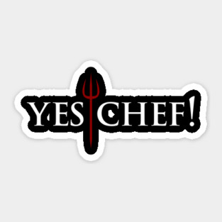 Gordon Ramsay, Yes Chef Sticker